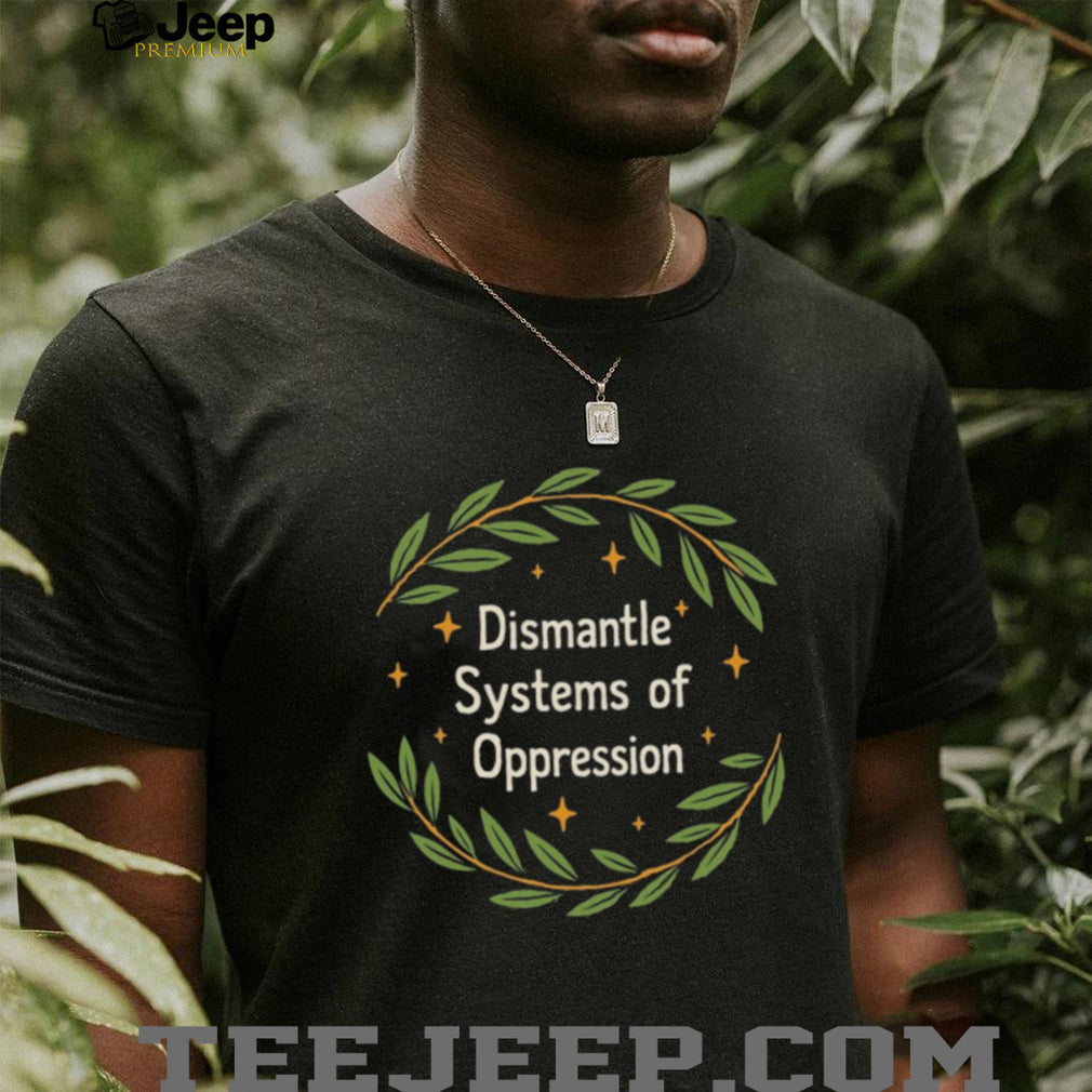 Social Justice Activism Dismantle Systems Of Oppression Shirt