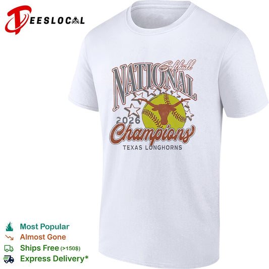 Softball National 2026 Champions Texas Longhorns shirt