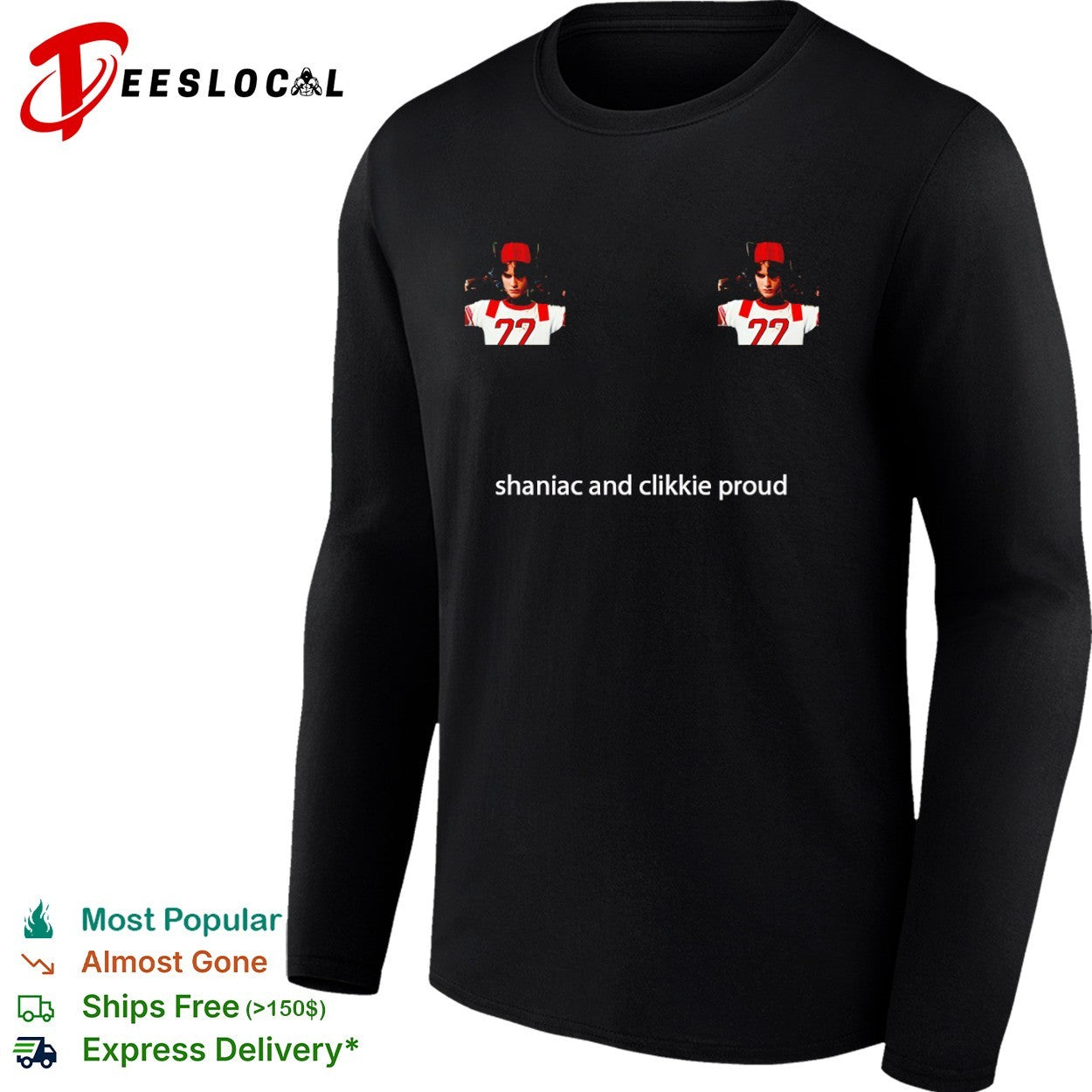 Sombr shaniac and clikkie proud shirt