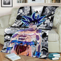 Son Goku Fleece Throw Blanket