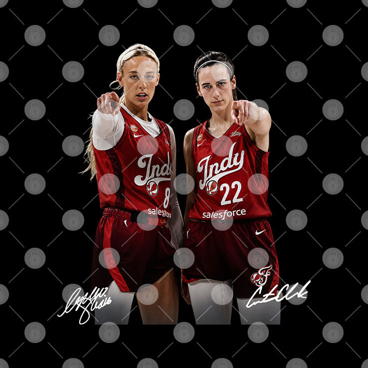 Sophie Cunningham And Caitlin Clark Indy T Shirt