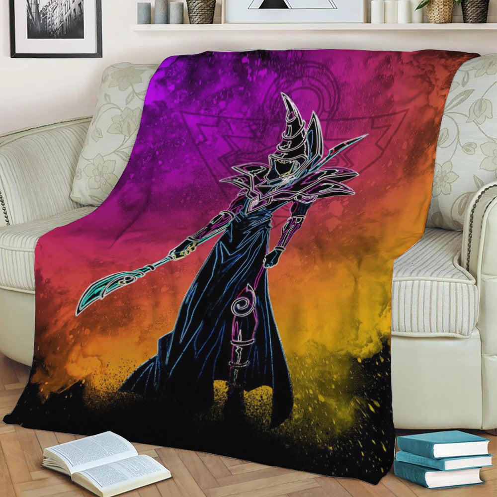 Soul of the Dark Magician Fleece Throw Blanket