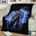 Soul of the Ultra Instinct Fleece Throw Blanket