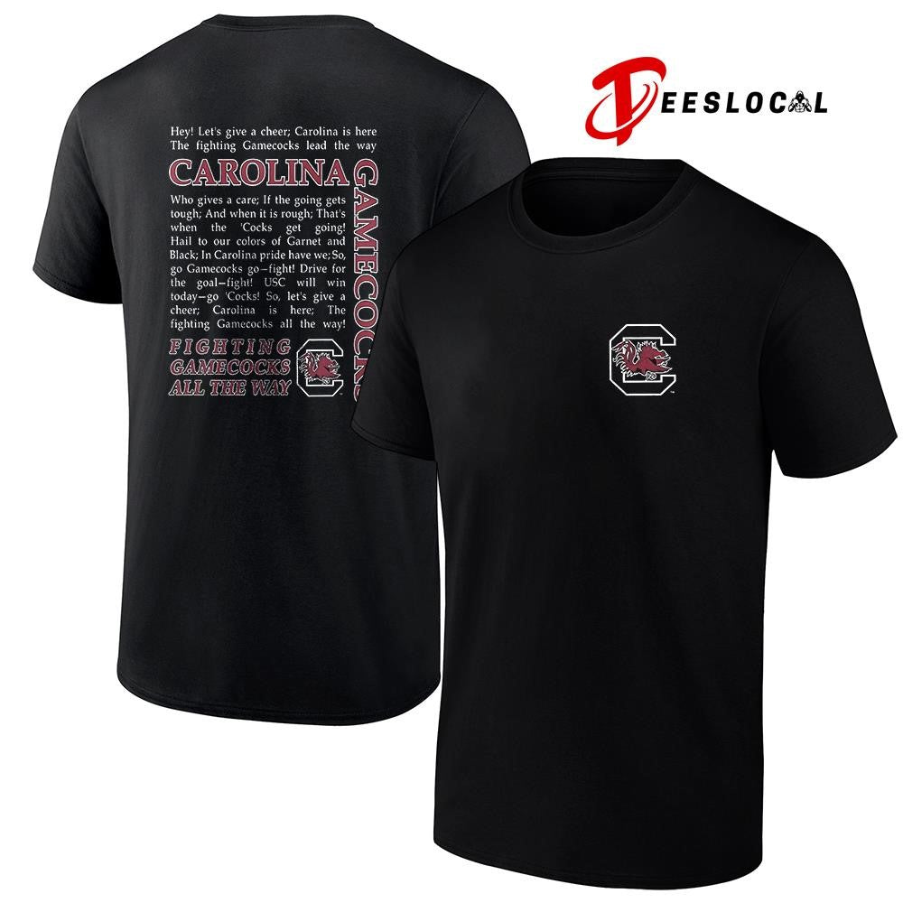 South Carolina Gamecocks fighting Gamecocks all the way graphic shirt