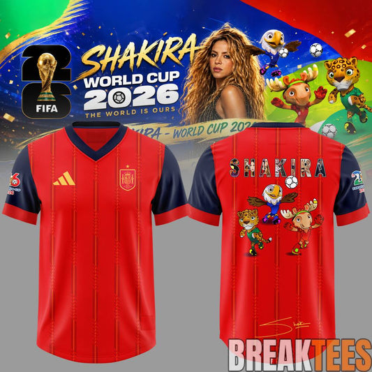 Spain National Football Team x Shakira World Cup 2026 Legacy Edition Jersey