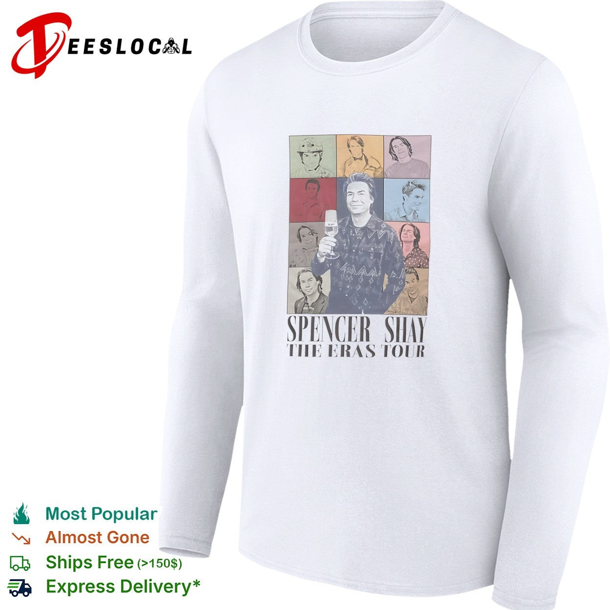 Spencer Shay The Eras Tour Shirt