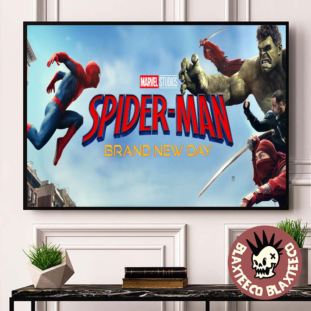 Spider-Man Brand New Day New Poster Spider Man Vs Hulk Scorpion And The Hand Decor Poster Canvas