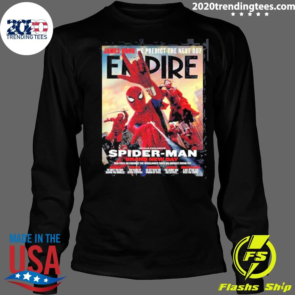 Spider-Man Brand New Day X Empire Magazine Cover The Webslinger Takes His Biggest Swing Yet Shirt