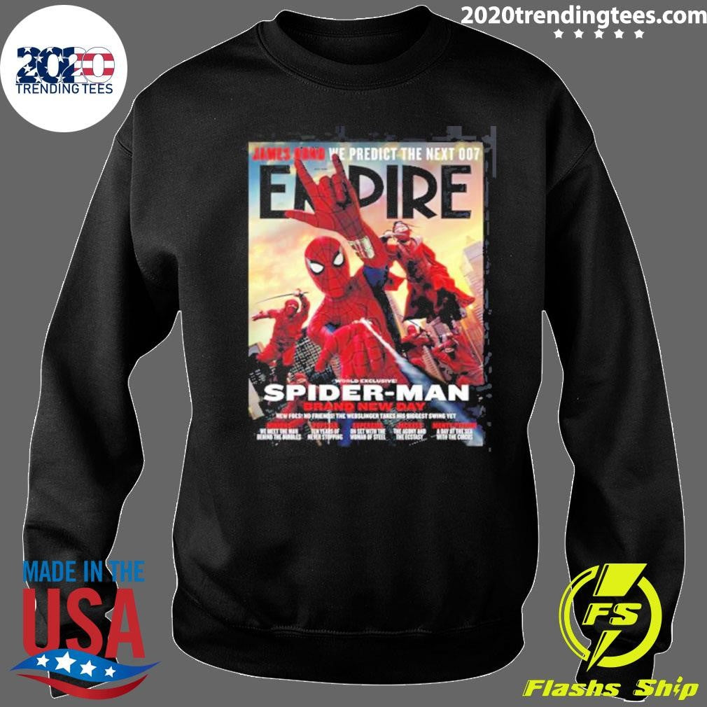 Spider-Man Brand New Day X Empire Magazine Cover The Webslinger Takes His Biggest Swing Yet Shirt