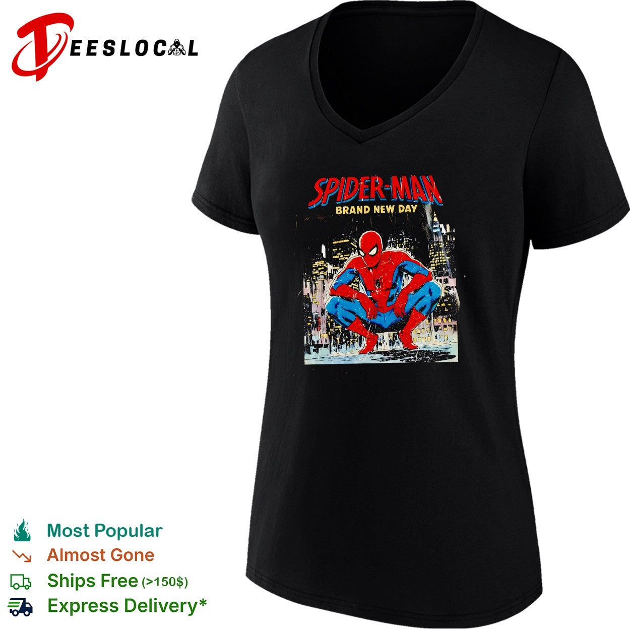 Spider Man Brand New Day comic shirt