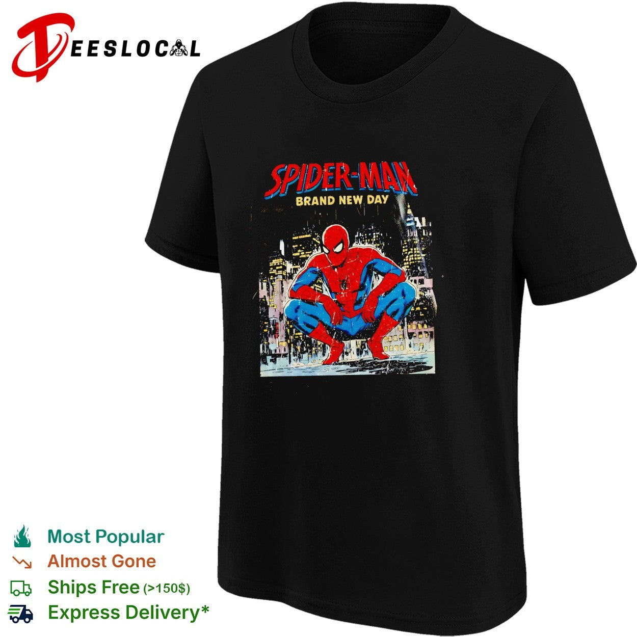 Spider Man Brand New Day comic shirt