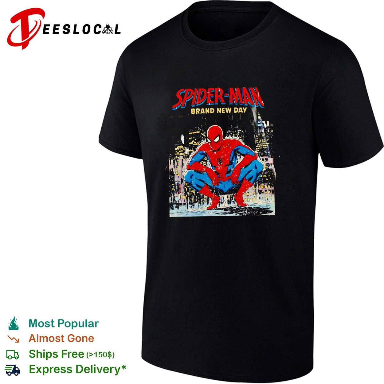 Spider Man Brand New Day comic shirt
