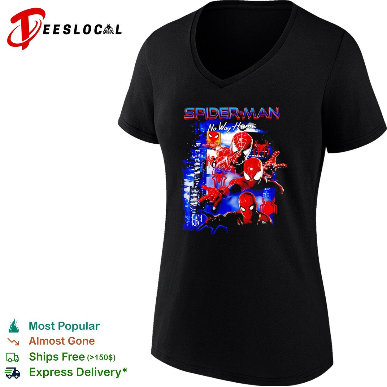 Spider Man No Way Home Tobey Maguire Andrew Garfield Tom Holland Marvel Hero shirt