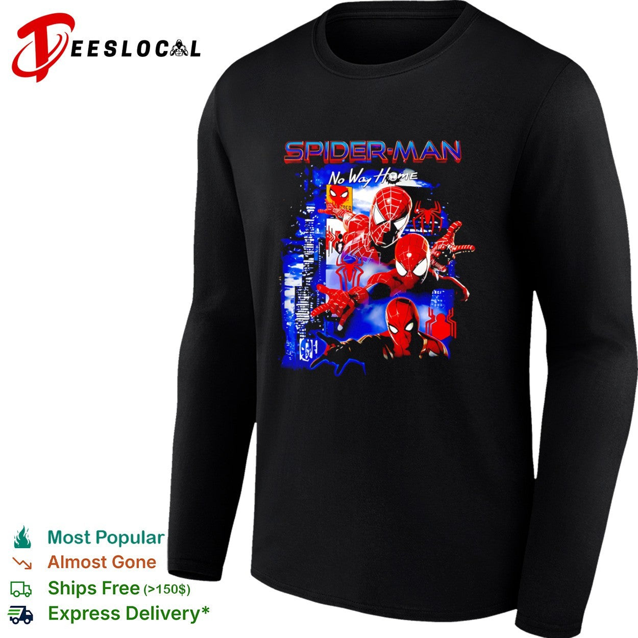 Spider Man No Way Home Tobey Maguire Andrew Garfield Tom Holland Marvel Hero shirt