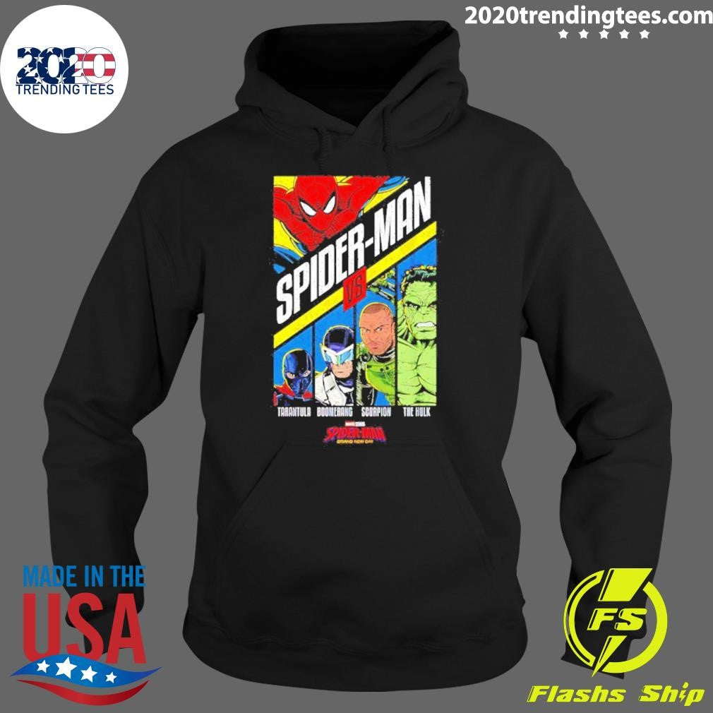 Spider-man Vs Tarantula Boomerang Scorpion The Hulk Shirt