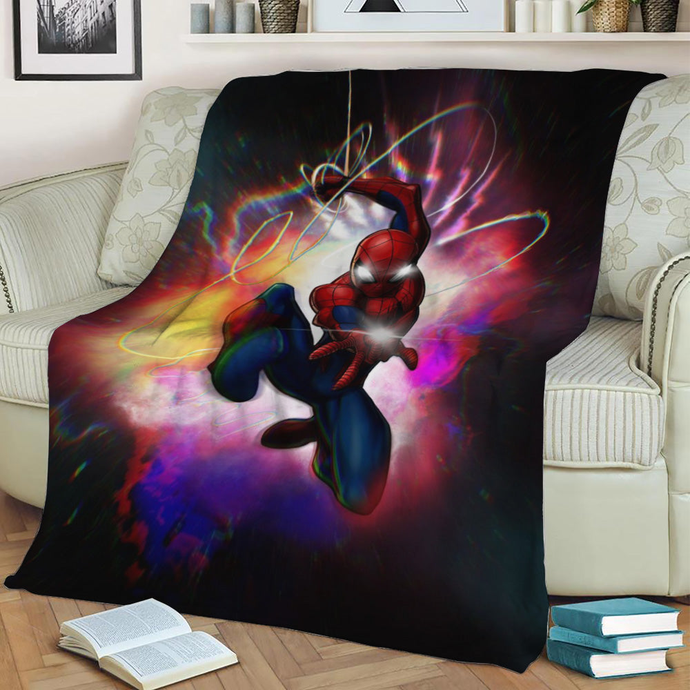 Spiderman Fleece Throw Blanket
