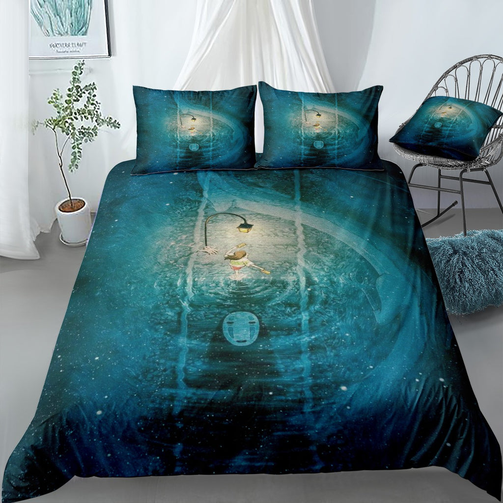 Spirited Away 1 Bedding Set (Duvet Cover & Pillow Shams)