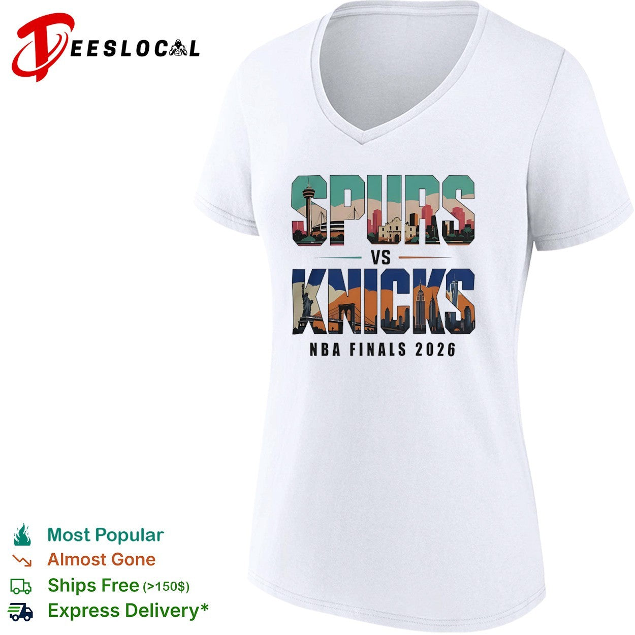 Spurs vs Knicks NBA Finals 2026 San Antonio Spurs vs New York Knicks championship shirt