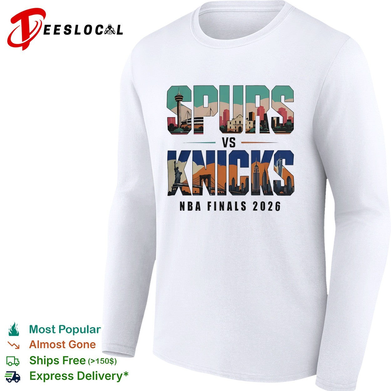 Spurs vs Knicks NBA Finals 2026 San Antonio Spurs vs New York Knicks championship shirt
