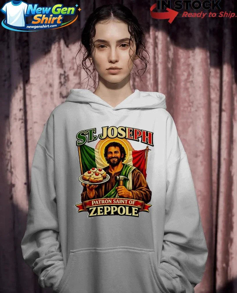 St Joseph Patron Saint Of Zeppole Shirt