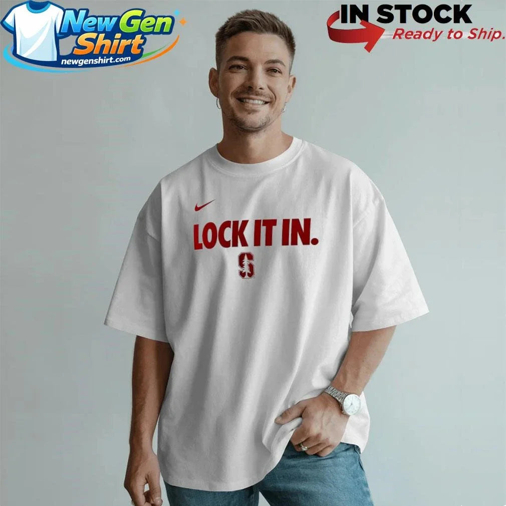 Stanford Cardinal Lock It In Shirt