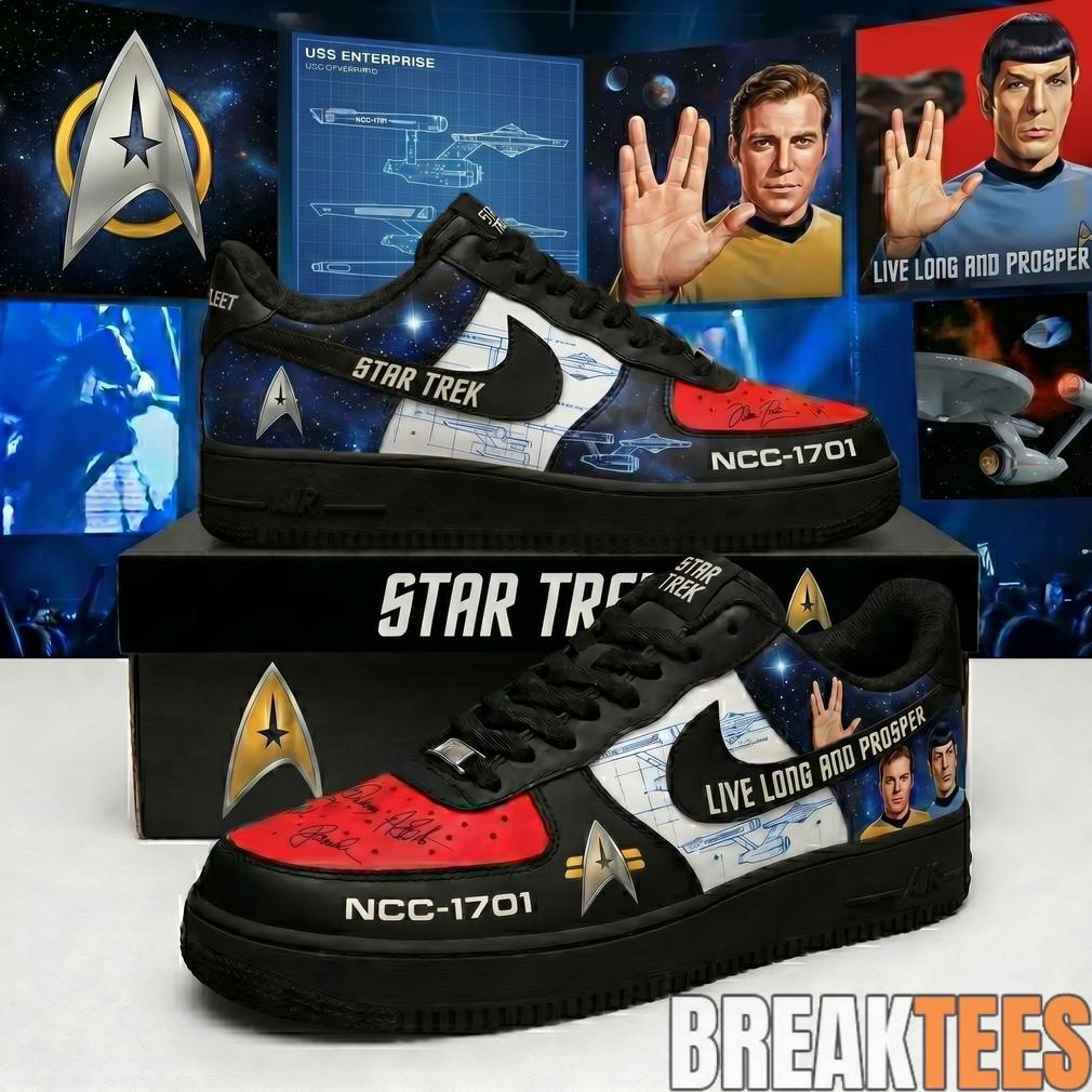 Star Trek Special Edition Air Force 1 Shoes