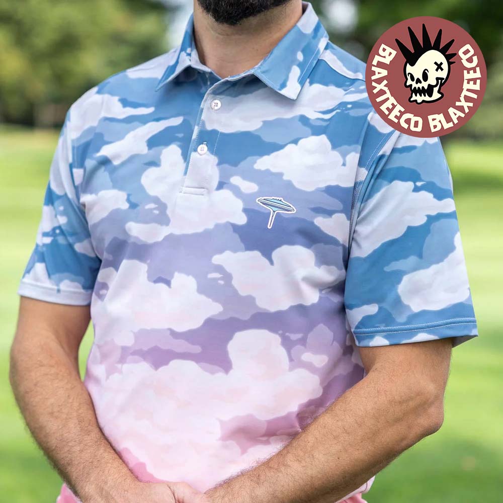 Star Wars RSVLTS Lando Calrissian Cloud City Sunset All Day Polo Shirt
