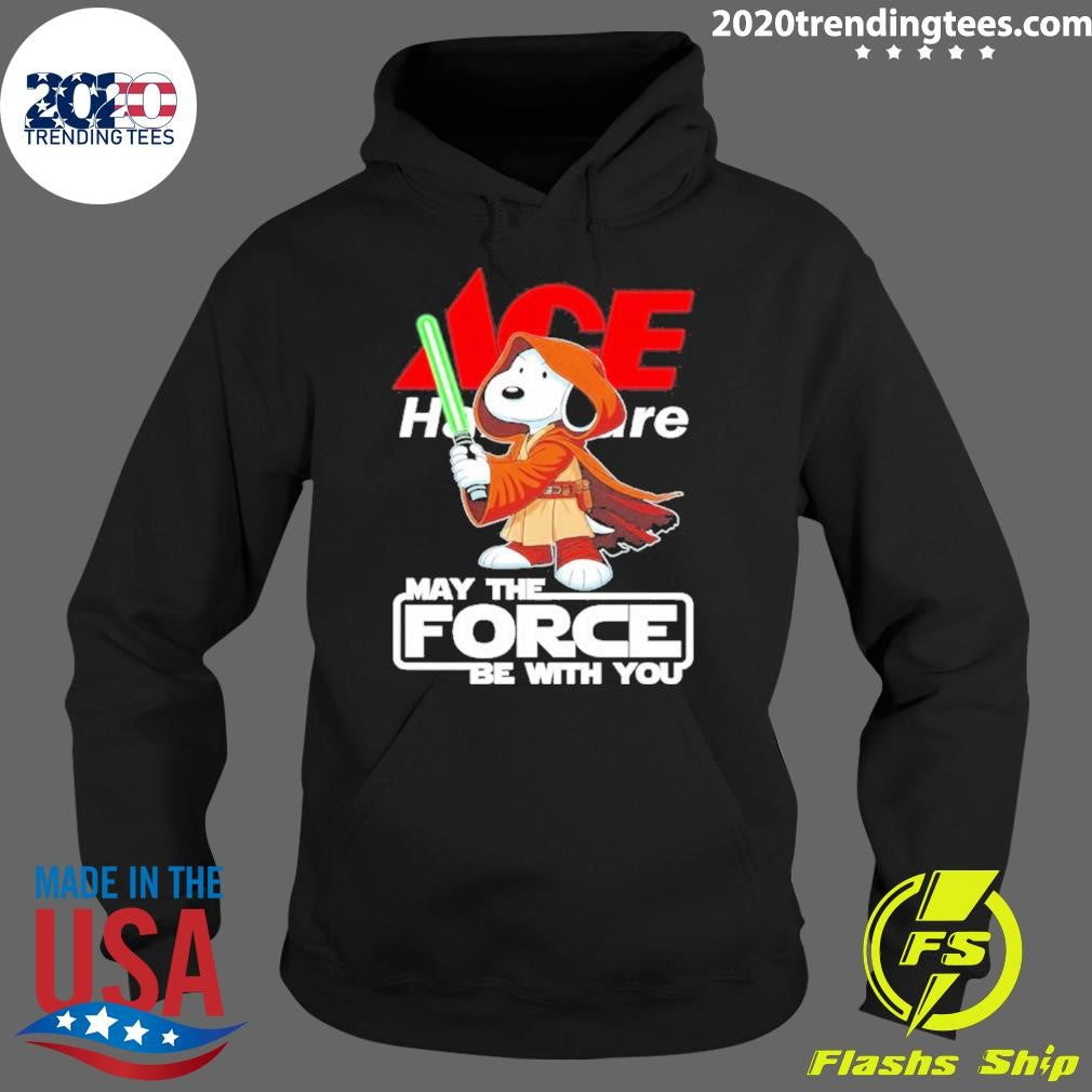 Star Wars Snoopy Ace Hardware May The Force Be With You Shirt