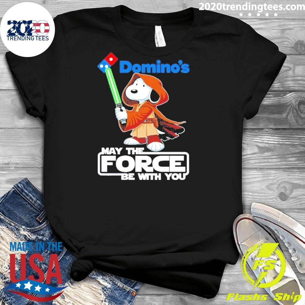 Star Wars Snoopy Domino’s May The Force Be With You Shirt