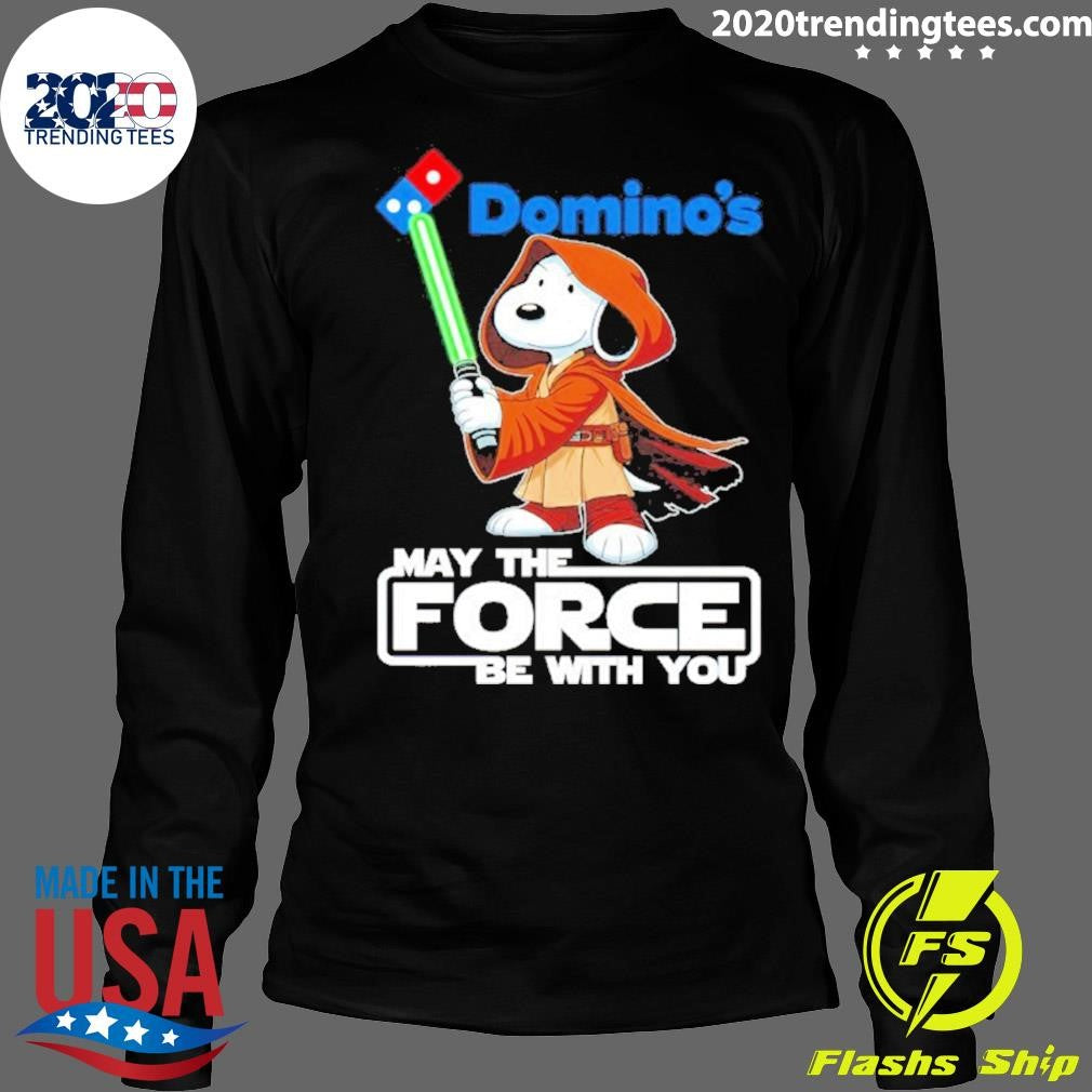 Star Wars Snoopy Domino’s May The Force Be With You Shirt