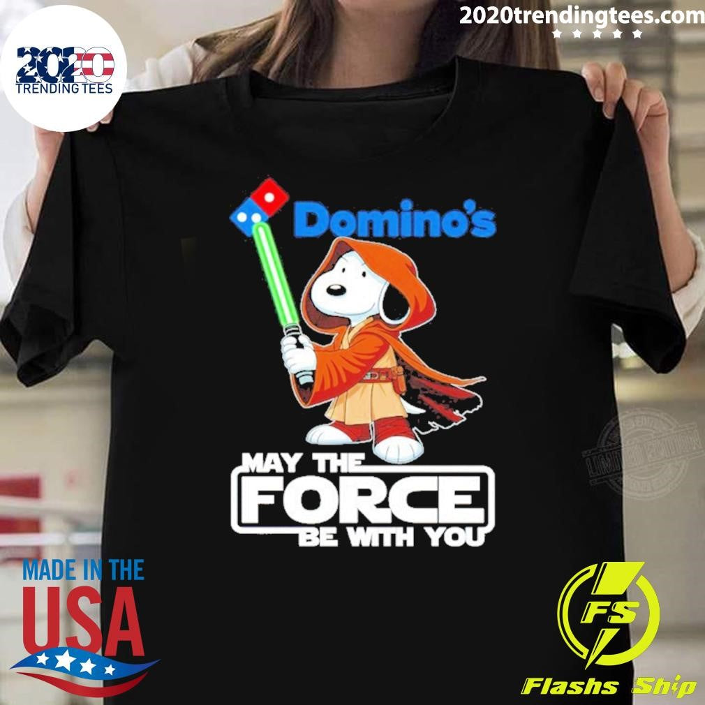 Star Wars Snoopy Domino’s May The Force Be With You Shirt