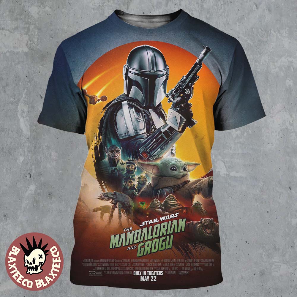 Star Wars The Mandalorian And Grogu New Poster This Is The Way May The 4th Be With You All Over Print Shirt