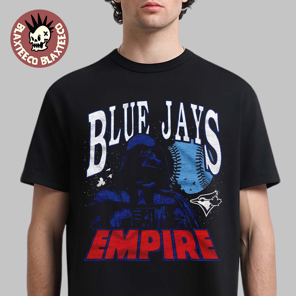 Star Wars X MLB 2026 Star Wars Day Toronto Blue Jays Empire Dark Side Darth Vader T-Shirt