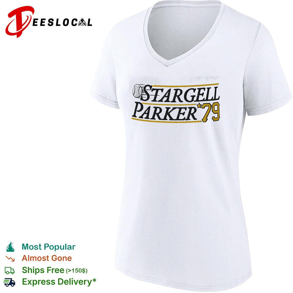 Stargell Parker 1979 Pittsburgh Pirates World Series champions vintage shirt