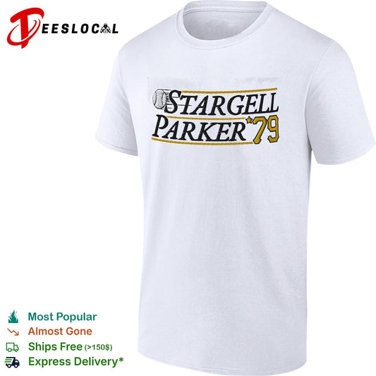 Stargell Parker 1979 Pittsburgh Pirates World Series champions vintage shirt