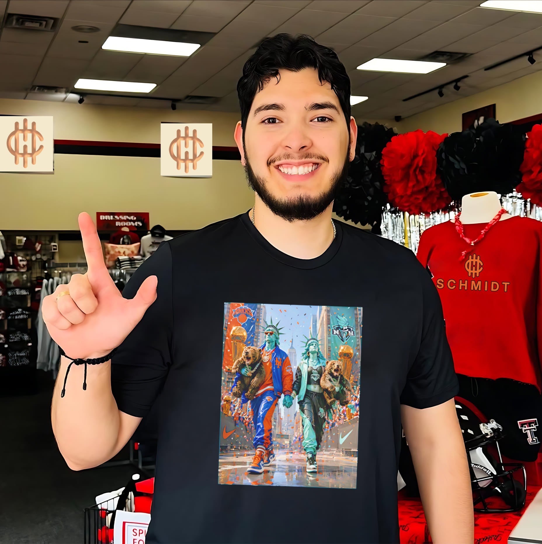 Statue Of Liberty NY Knicks And NY Liberty Championship Celebration shirt