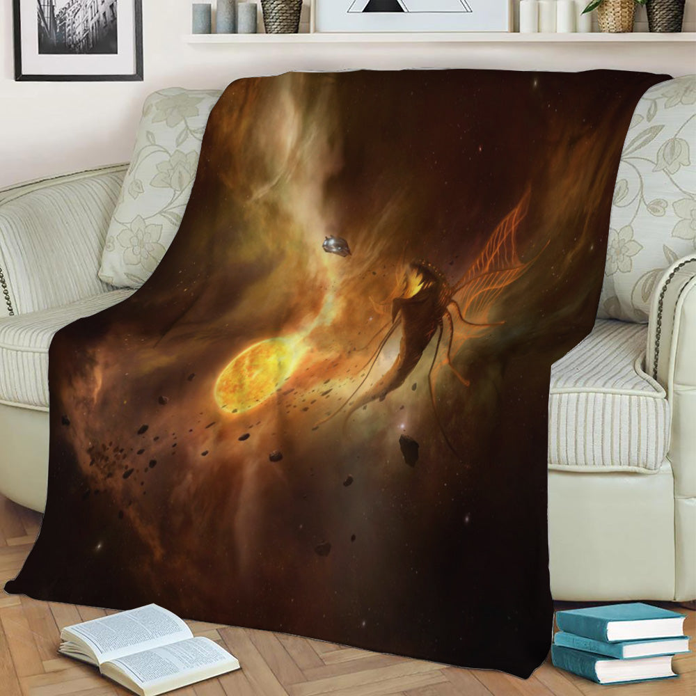 Stellaris Leviathan Fleece Throw Blanket