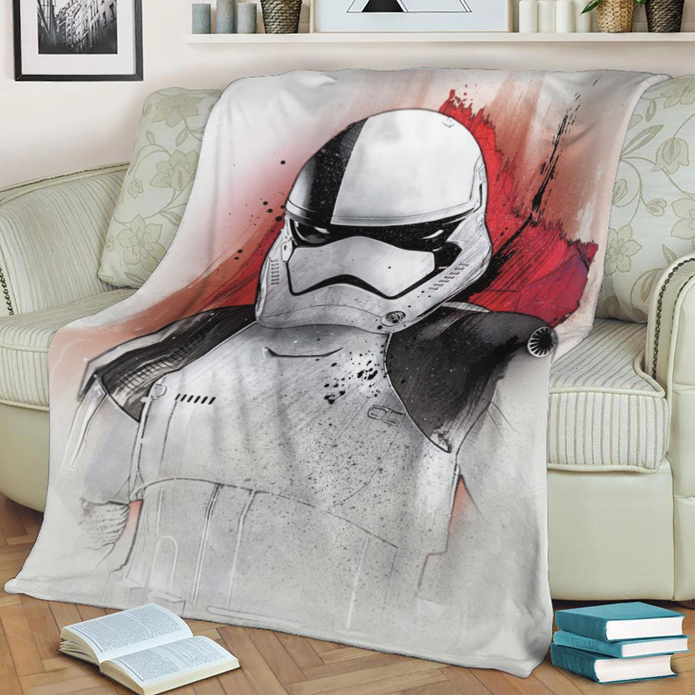 Stormtrooper Fleece Throw Blanket