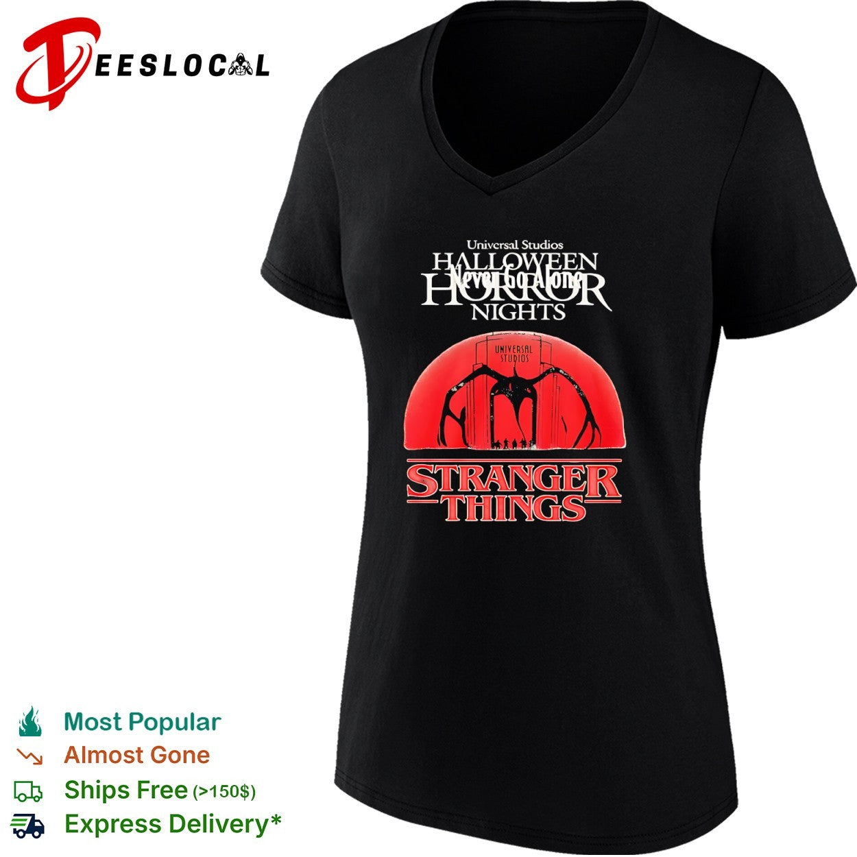 Stranger Things Universal Studios Halloween Horror shirt
