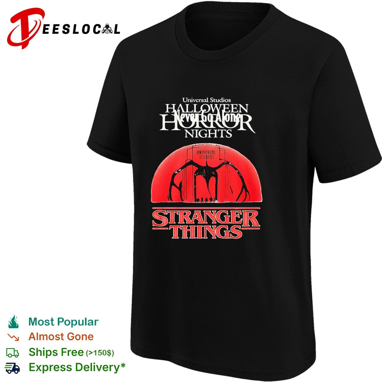 Stranger Things Universal Studios Halloween Horror shirt