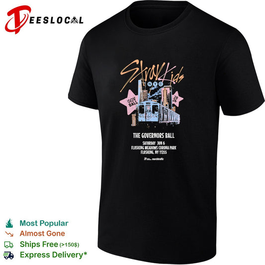 Stray Kids NYC Gov Ball 2026 The Governors Ball Saturday Jun 6 Flushing Meadows shirt