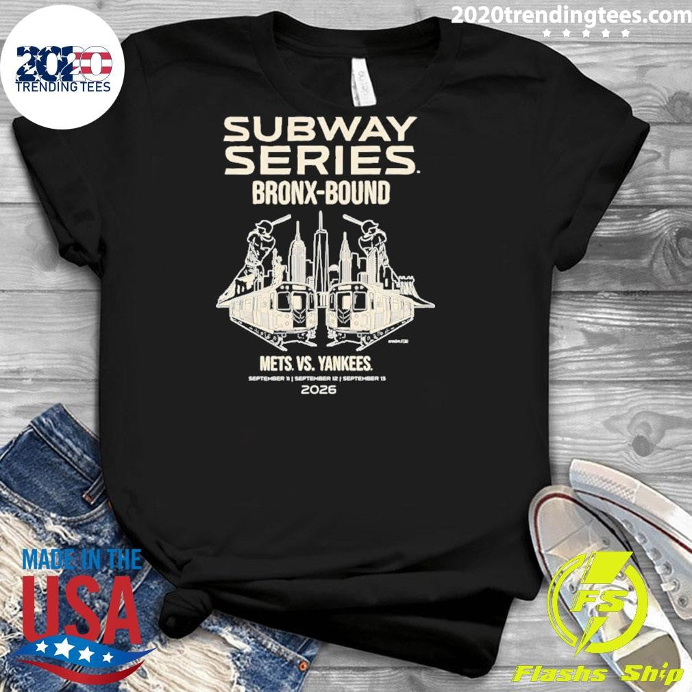 Subway Series Queens Bound Yankees Vs Mets 2026 Shirt