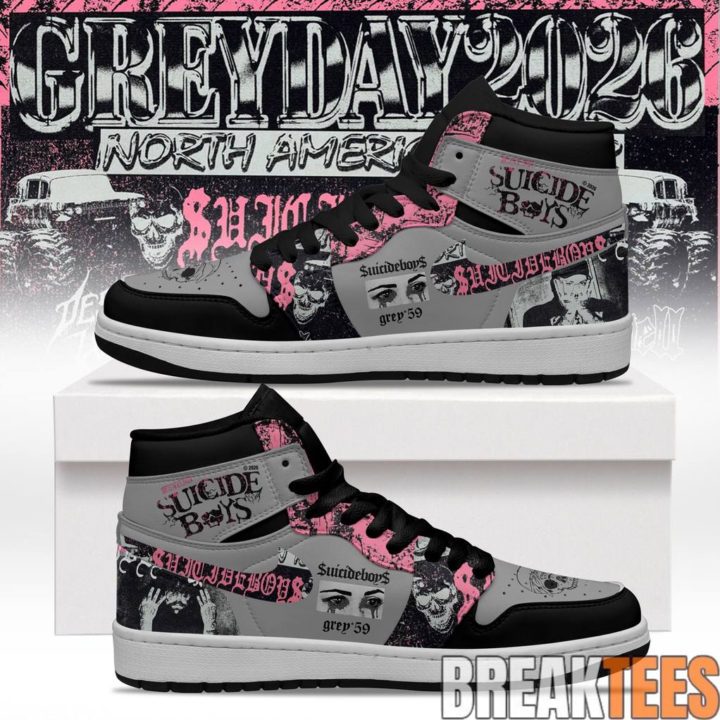 Suicideboys G59 Grey Day 2026 Special Air Jordan 1 Sneaker