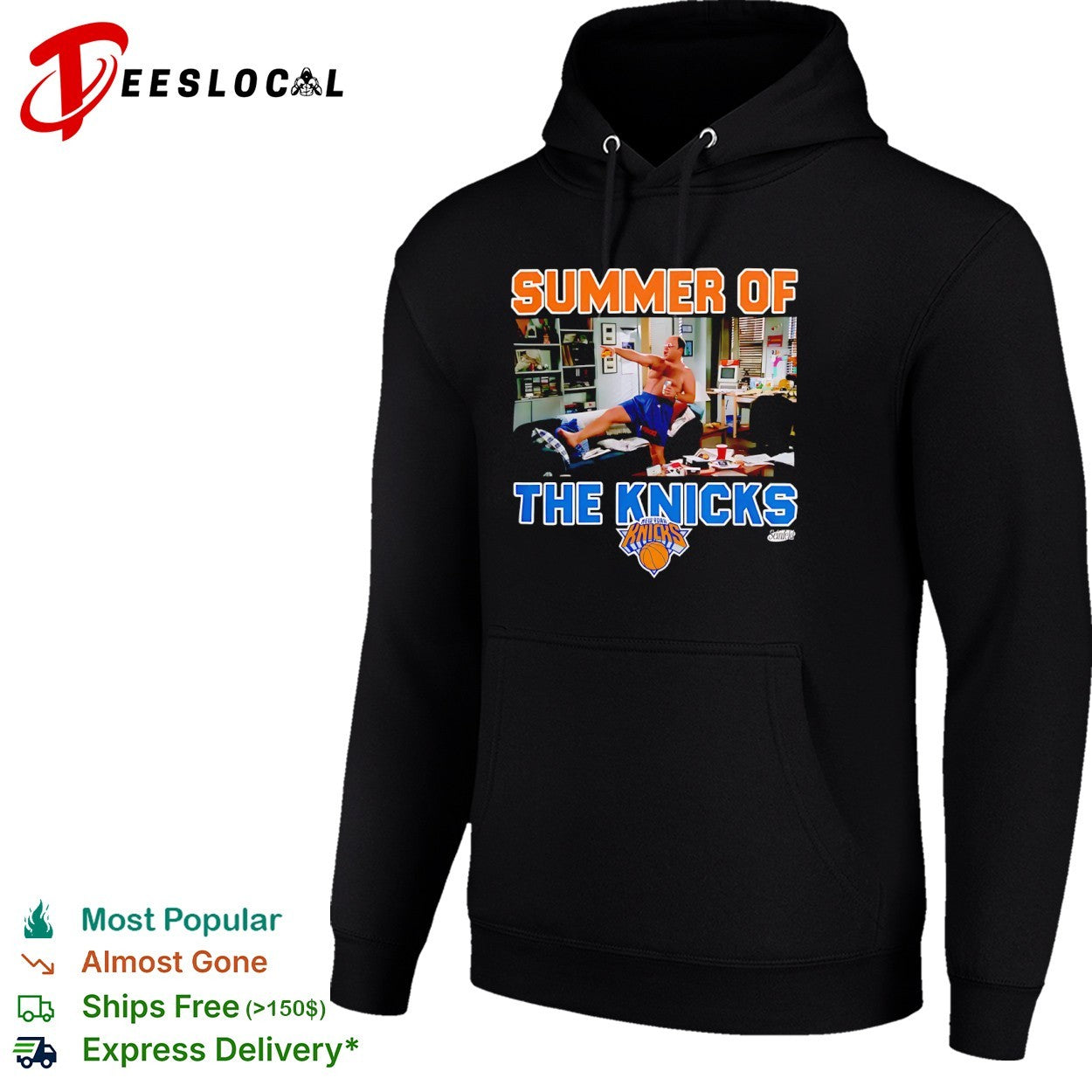 Summer of the Knicks George Costanza Seinfeld New York Knicks NBA Parody shirt