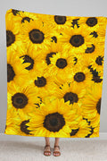 Sunflower Fleece Blanket