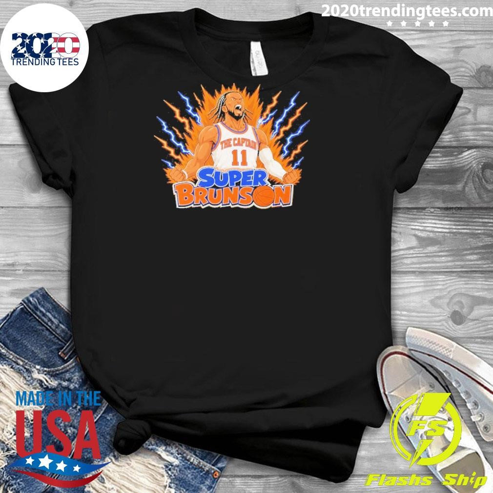 Super Brunson The Captain Jalen Brunson Dragon Ball Shirt