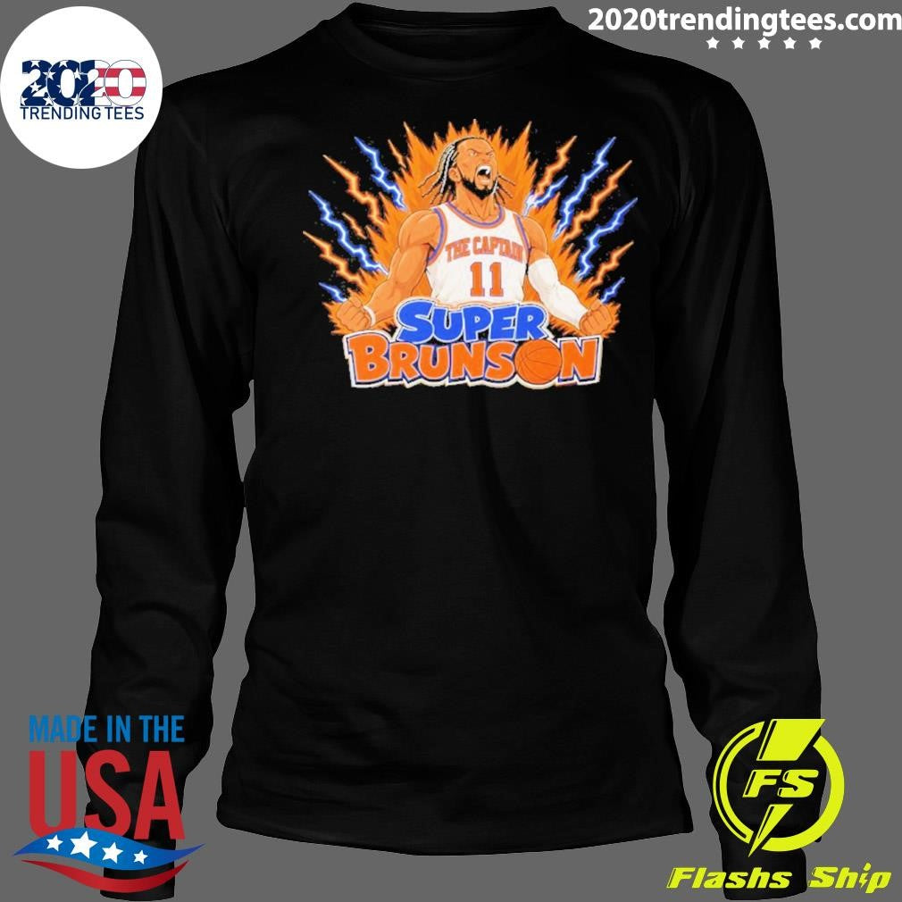 Super Brunson The Captain Jalen Brunson Dragon Ball Shirt