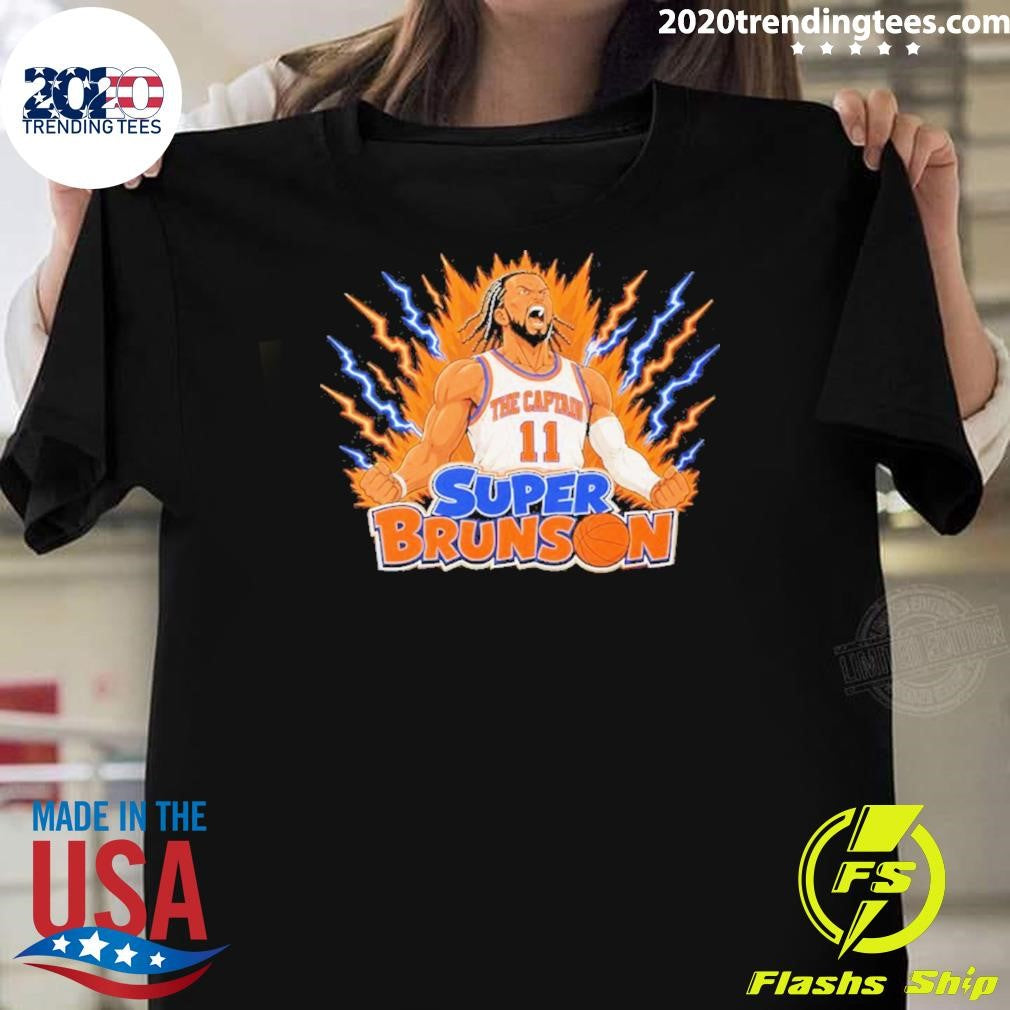 Super Brunson The Captain Jalen Brunson Dragon Ball Shirt