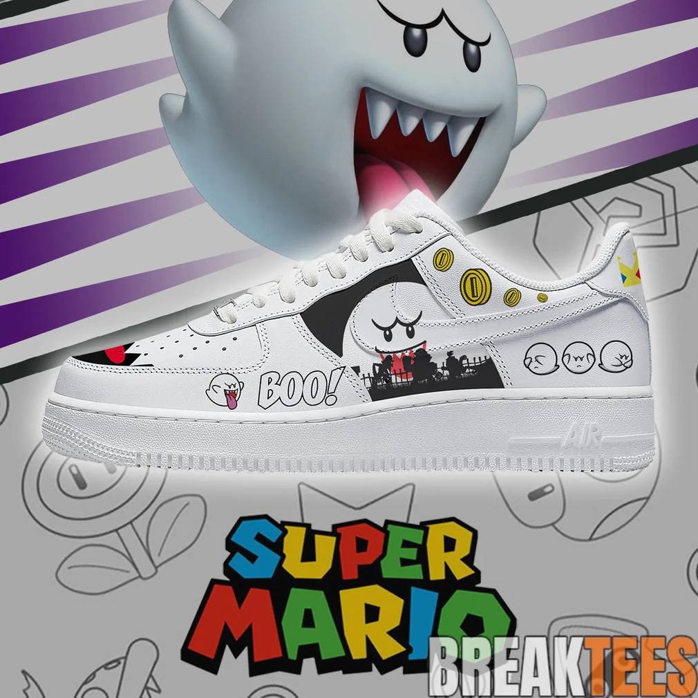 Super Mario King Boo Special Edition AF1 Sneaker