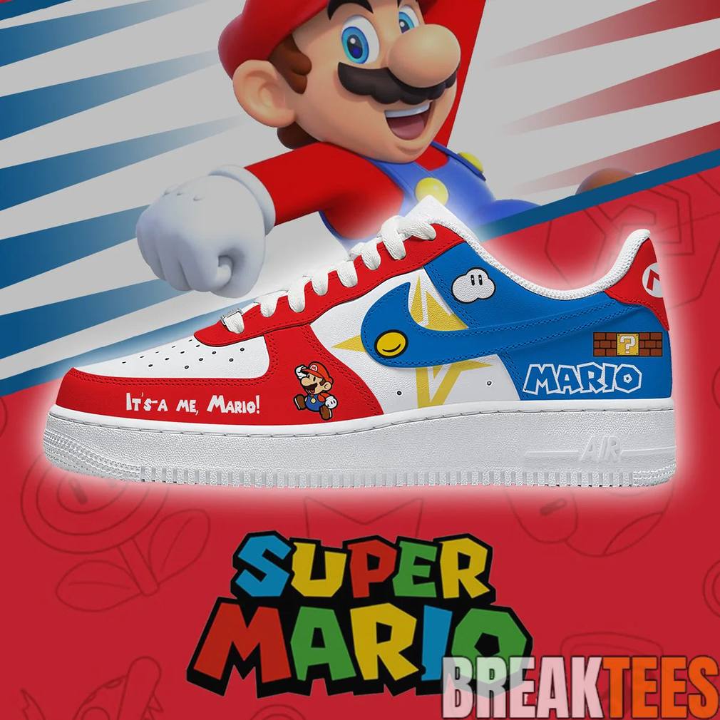 Super Mario Mario Special Edition AF1 Sneaker